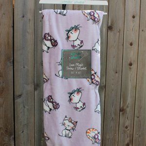 Wonder Studio Cat Blanket NWT